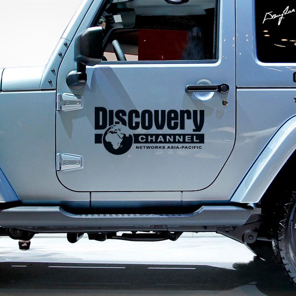 个性探索发现越野越野车车贴discovery反光车身划痕汽车装饰贴