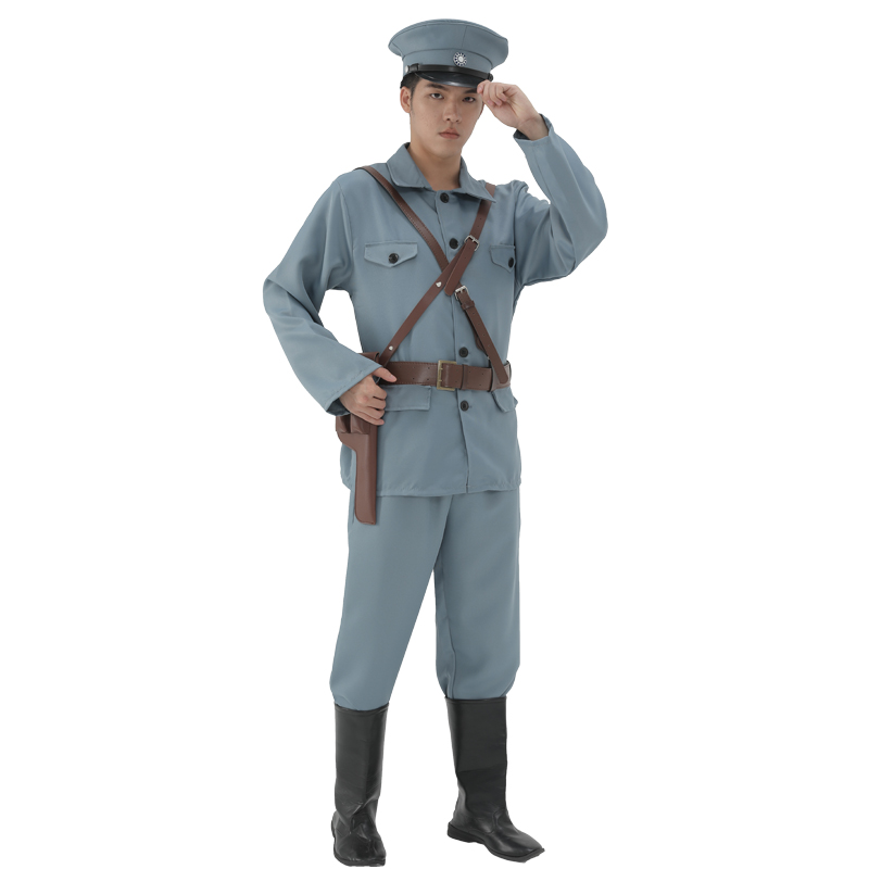 北伐军演演出服国民革命军南昌南昌起义起义军抗日舞台剧民族服装