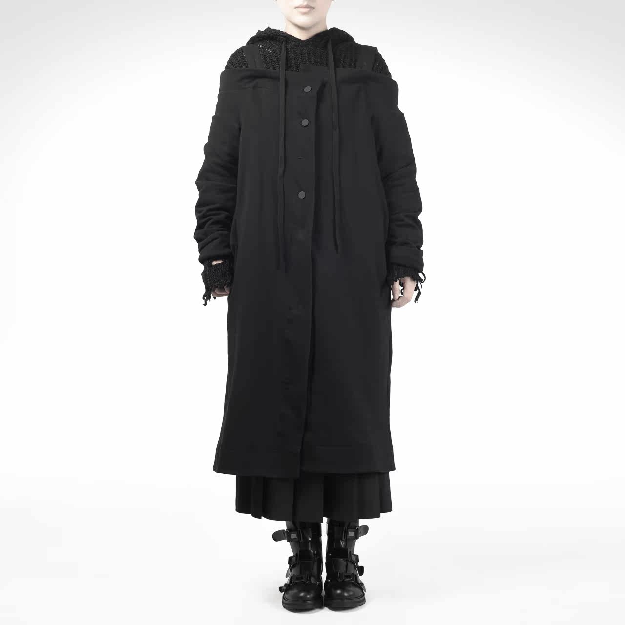 darkline yamamot 山本风吊带背带两穿连衣裙 yohji - 痕风的起点