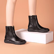 Handmade Leather Shoes, Enough Power Female Autumn And Winter Boots Flat Leather Flat With Large Size Shoes And Boots Children Boots Martin Handmade Leather Shoes, Enough Power Female Autumn And Winter Boots Flat Leather Flat With Large Size Shoes And Boots Children Boots Martin