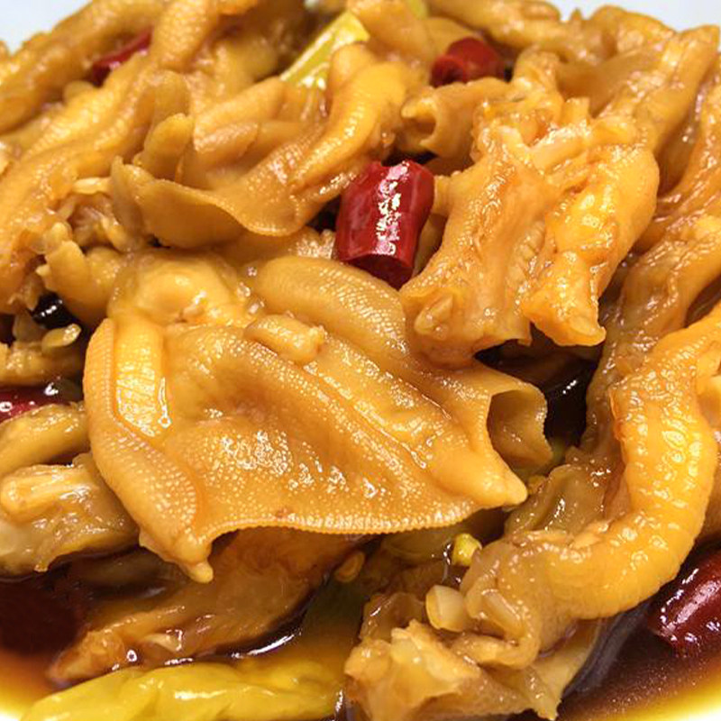 匠传无骨芥末鸭掌鸭脚鸭爪开袋即食休闲零食凉菜