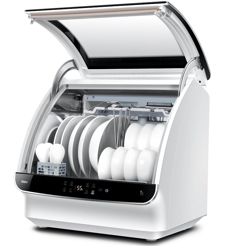 haier/海尔 台式全自动家用洗碗机变频电机刷碗机htaw50stgb cn