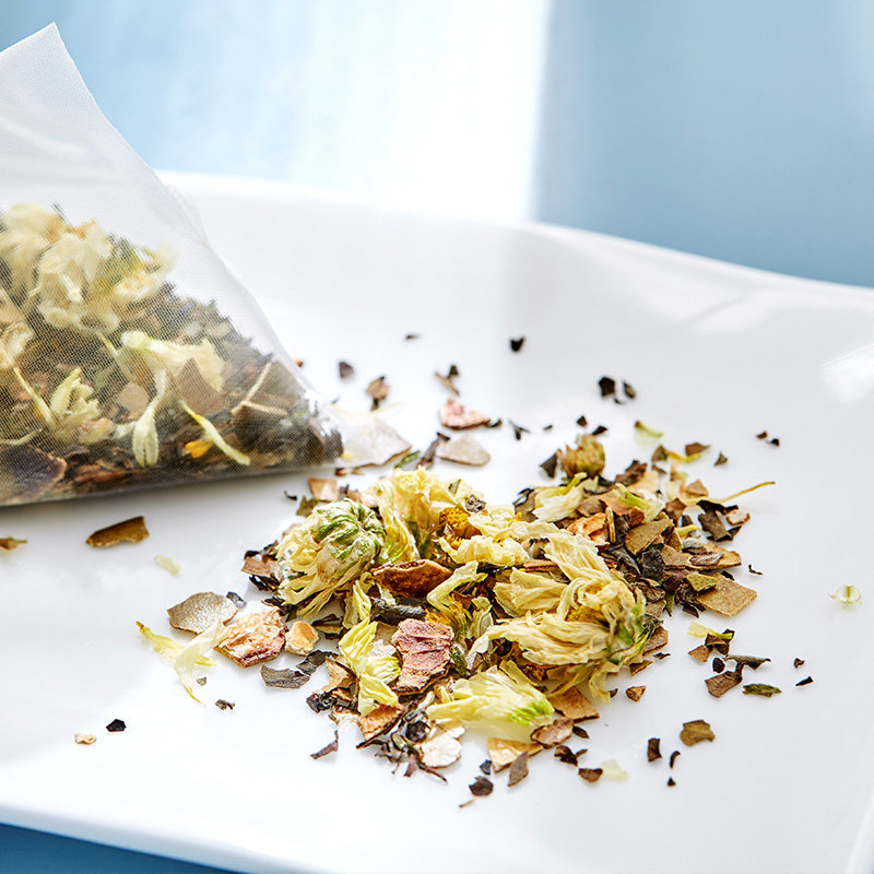 米惦罗汉果白茶一口清润夏季花茶三角袋茶包水果组合型花茶