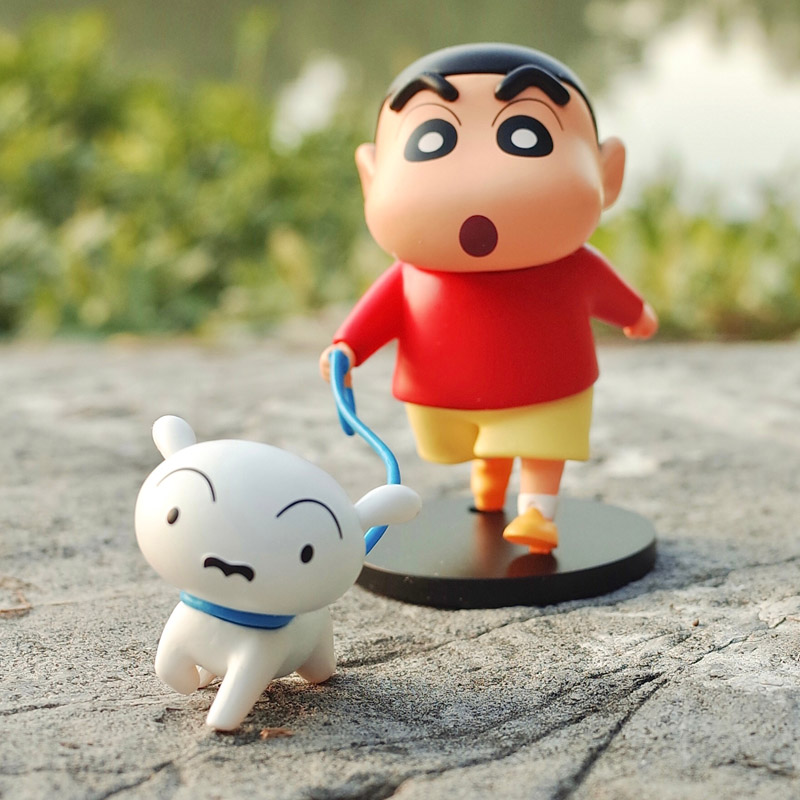 正版蜡笔小新盲盒日常系列手办潮流玩具动漫公仔潮玩盲盒