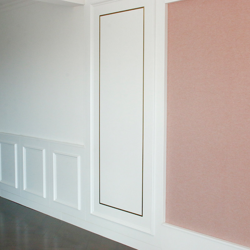 壁板全屋定制轻奢现代实木护墙板饰面墙板客厅墙壁护墙板