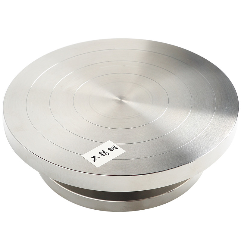 转盘陶艺转台绘画用手手动制陶工具设备蛋糕模型制作工具