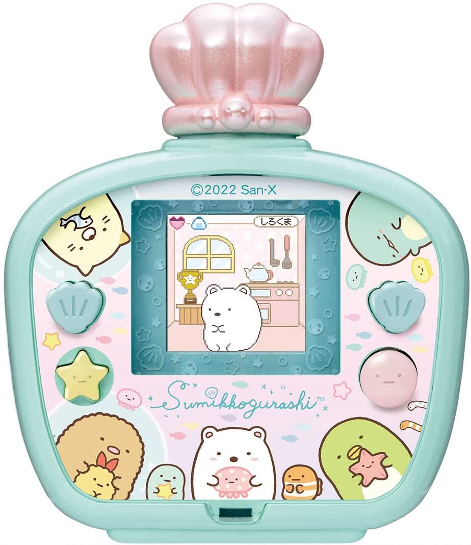 takaratomy角落生物电子宠物机便携彩屏小型掌上游戏机电子玩具