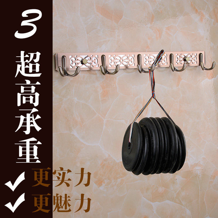 不锈钢挂衣浴室衣服试衣间挂衣架门后衣钩排衣帽挂钩