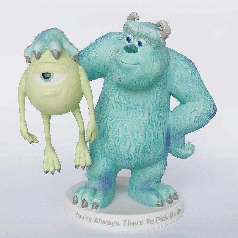 出口电力公司怪兽大学毛怪苏利文利文sulleymike摆件