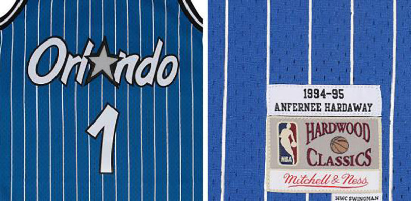 库客mitchellness奥兰多魔术队哈达威蓝色客场球衣smjygs18192