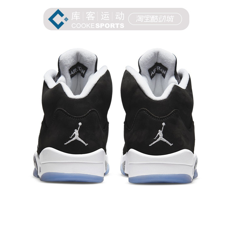 库客airjordan5oreoaj5黑白奥利奥2021版篮球鞋ct4838011