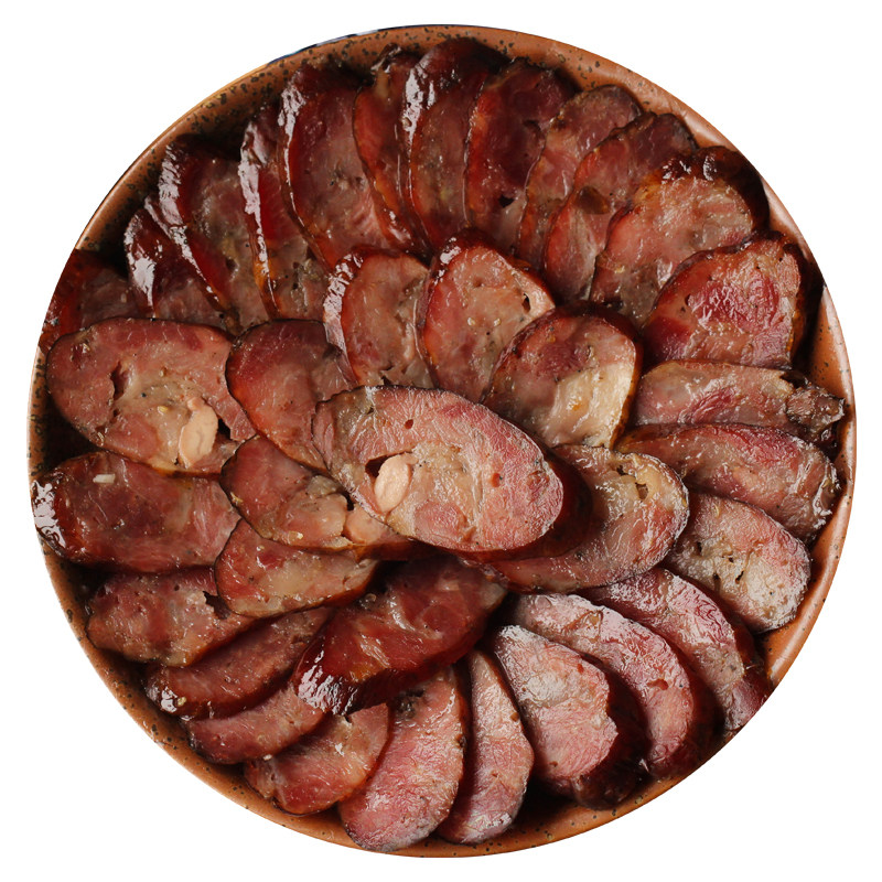 小树贵州特产遵义老腊肠香肠500克农家烟熏包邮