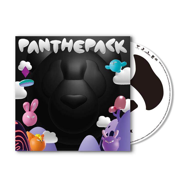 专辑正版王嘉尔组合panthepack熊猫团首张thepackthpa音乐cd