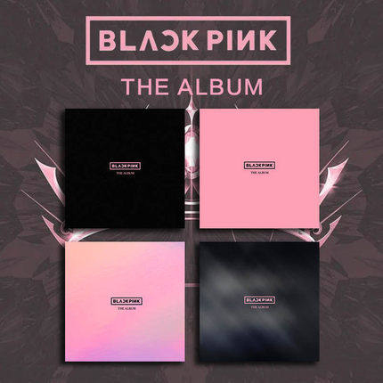 正版blackpink专辑thealbum粉墨正规1辑cd唱片小票周边