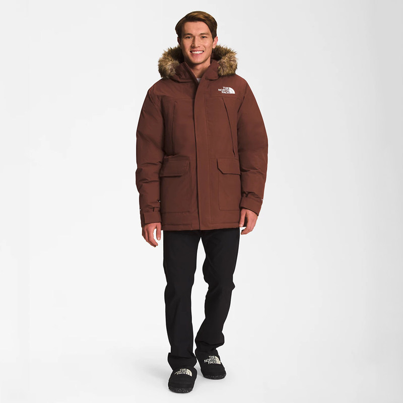 thenorthface北面极地mcmurdo毛领羽绒服parka派克羽绒服