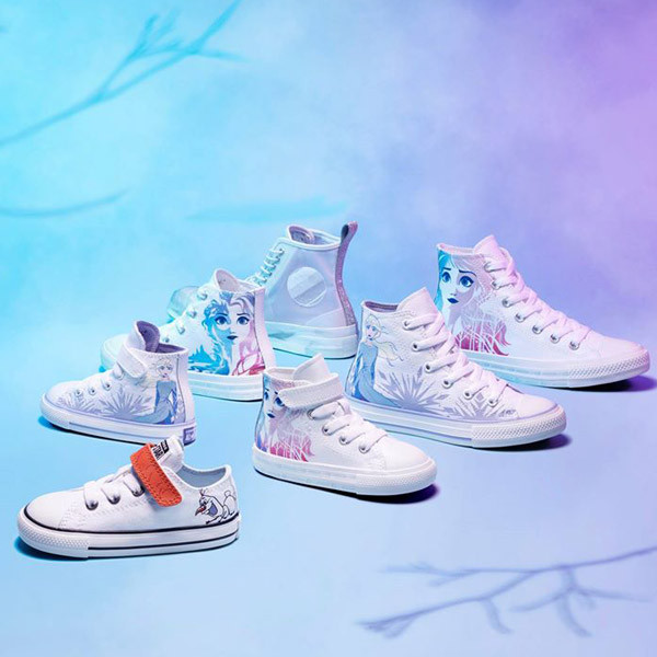 匡威conversefrozen冰雪奇缘联名帆布板鞋167357c167356c运动休闲鞋