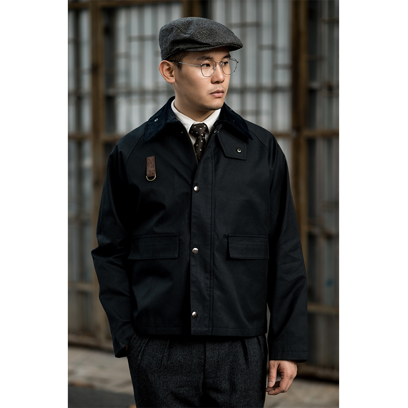 美式复古四季穿搭钓鱼夹克 SPEY飞钓防水工装休闲时尚宽松外套男