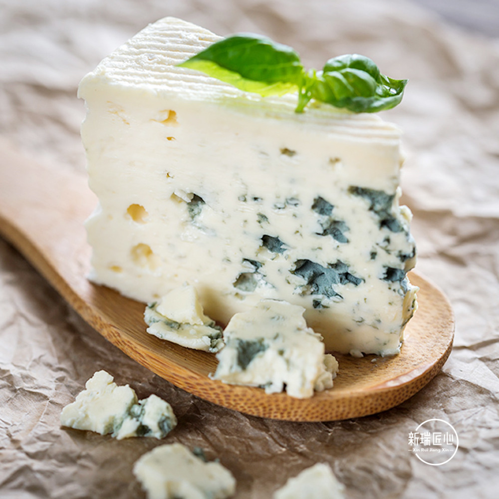 法国原装奥弗bluecheeseaop蓝纹蓝波奶酪125g再制奶酪