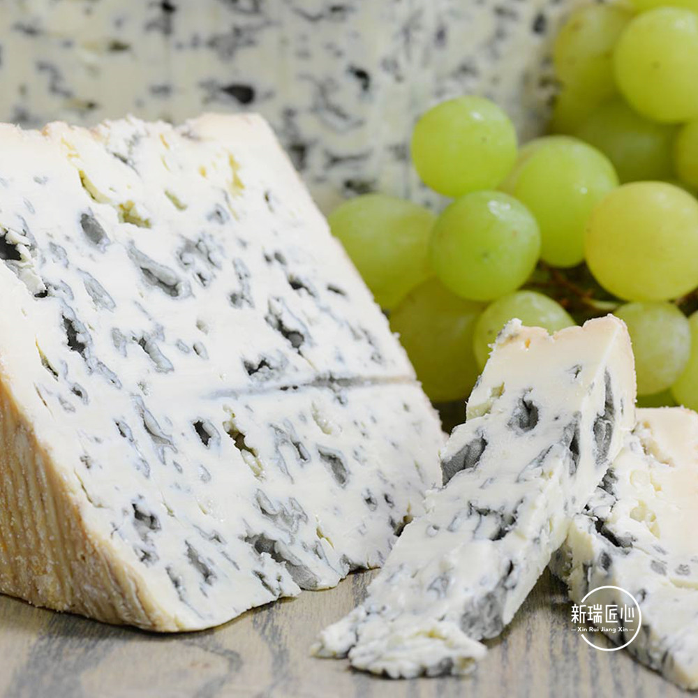 法国原装奥弗bluecheeseaop蓝纹蓝波奶酪125g再制奶酪