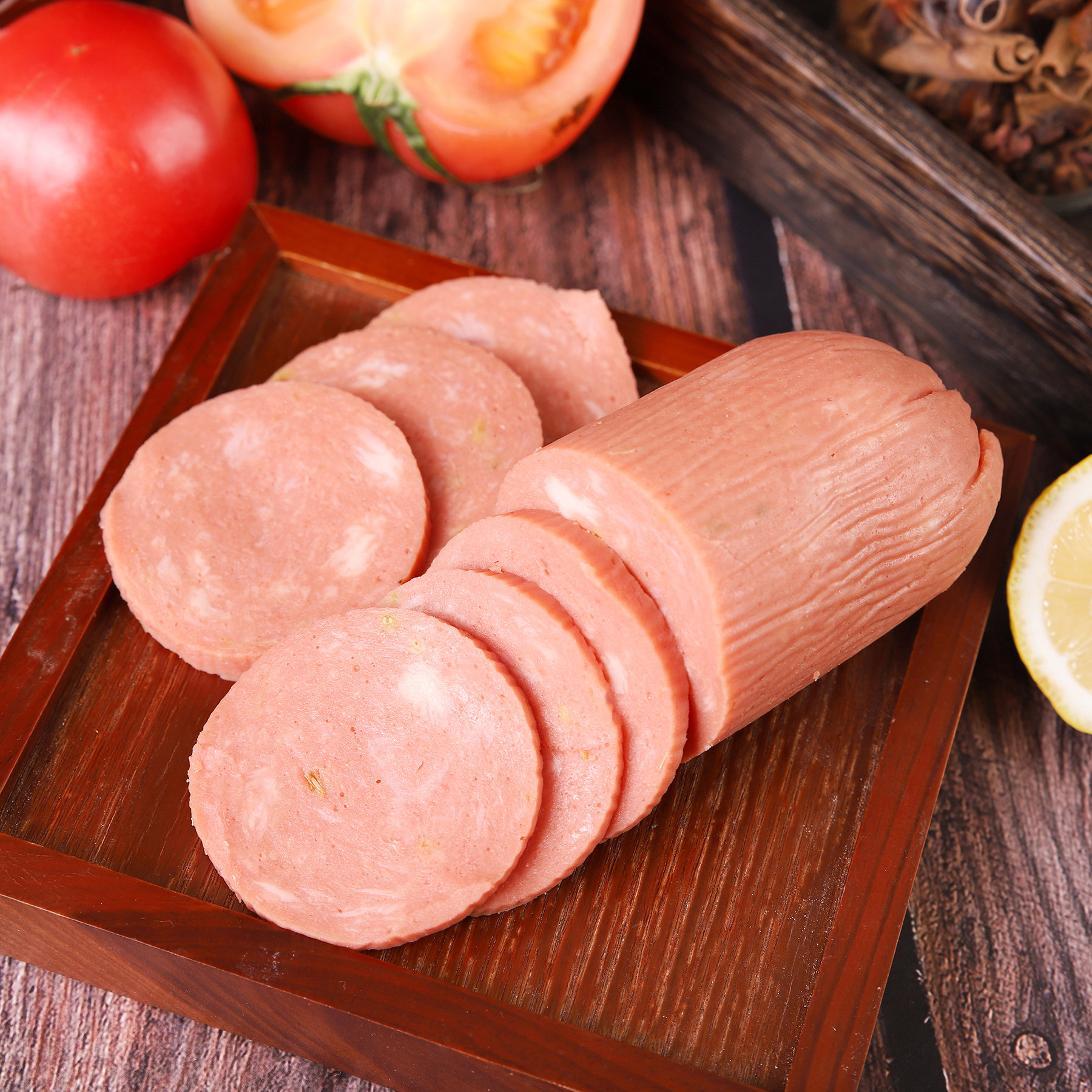 清真牛肉香肠顺意孜然400g4根包邮风味包装即食肠类