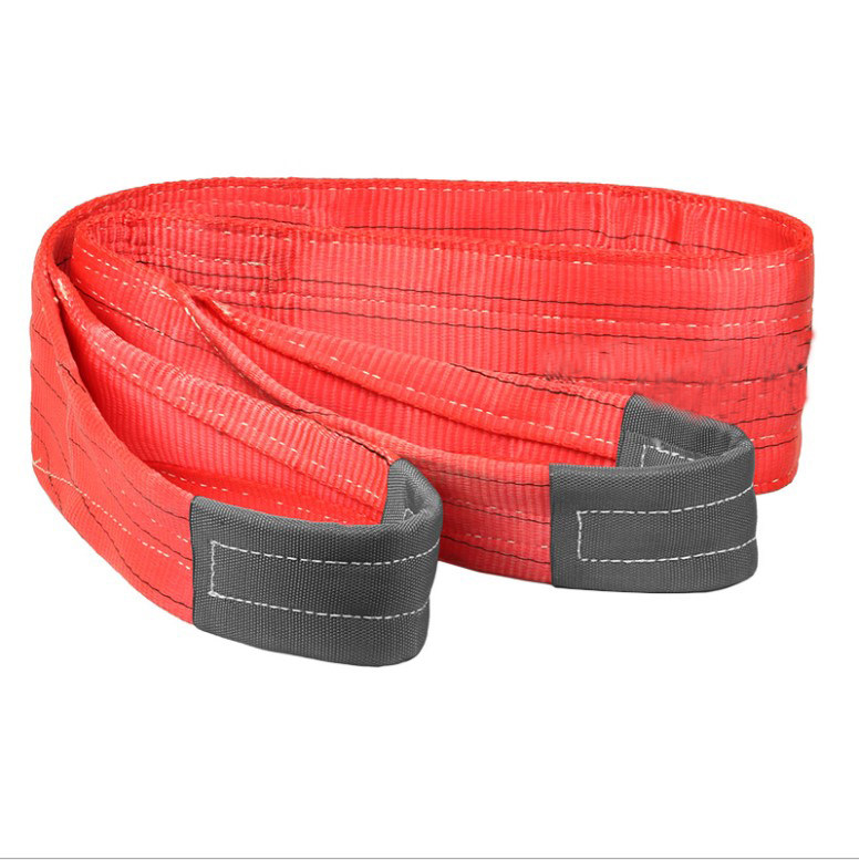 起重广东彩色扁平吊装行车吊带工业吊车5吨吊装带