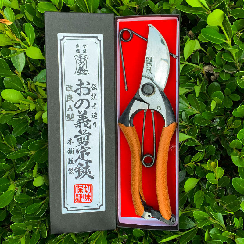 日本原装进口手创小野义天寿宗家秀久安来钢嫩枝剪粗枝剪左手剪