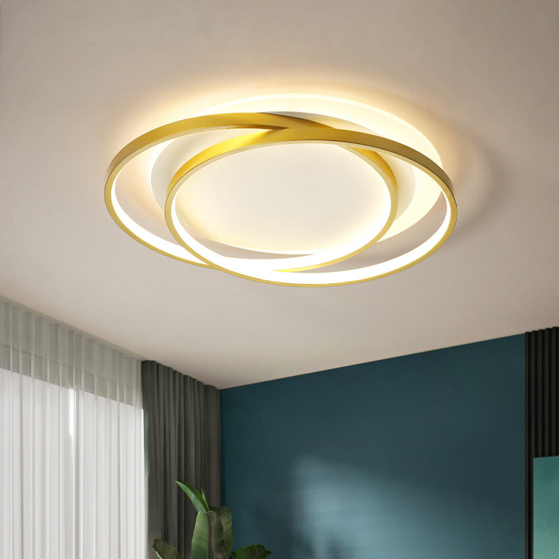 灯饰北欧卧室后现代轻奢房间吸顶灯创意个性艺术书房餐厅