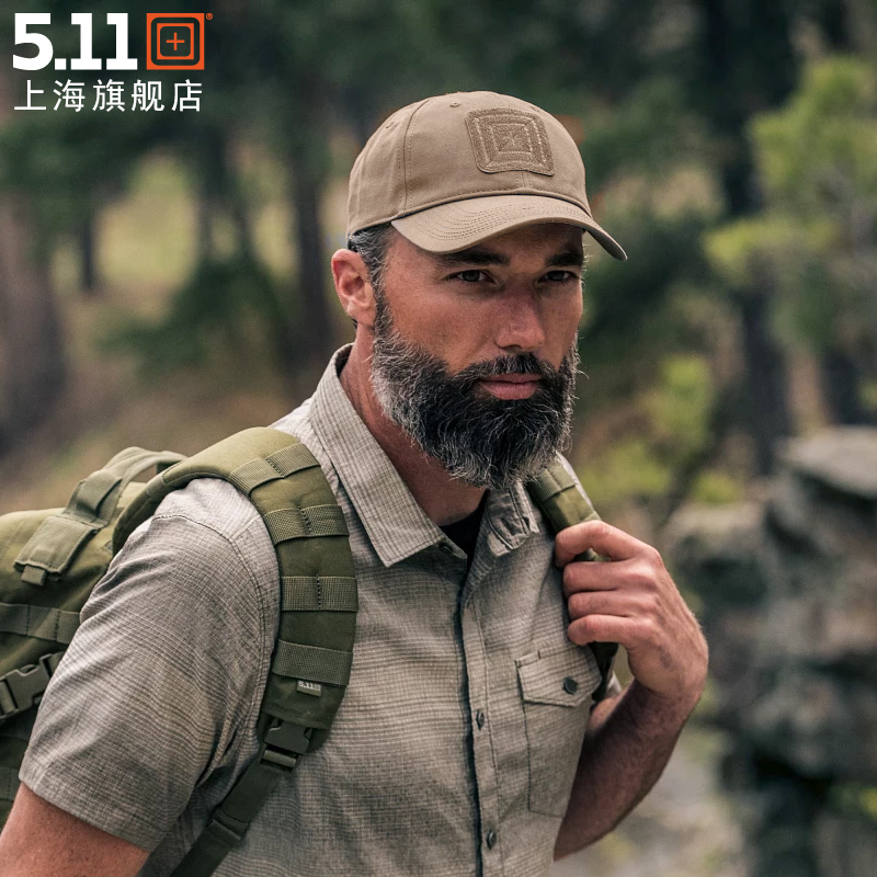 5.11美国旗手战术棒球帽89137户外运动休闲鸭舌帽防风遮阳防晒511