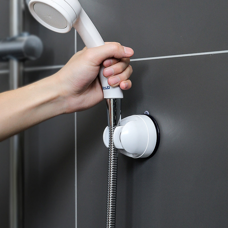 花洒dehub吸盘浴室座架吸壁可调调节淋浴喷头浴室用品配件