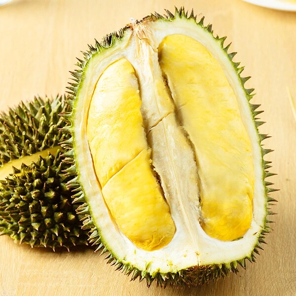 d101红肉榴莲马来西亚树上液氮冰鲜冷冻整果带壳榴莲