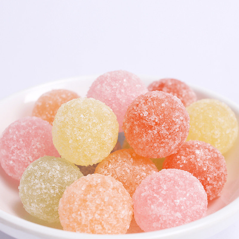 上好佳八宝果糖500g散装什锦多口混合薄荷圣诞糖果