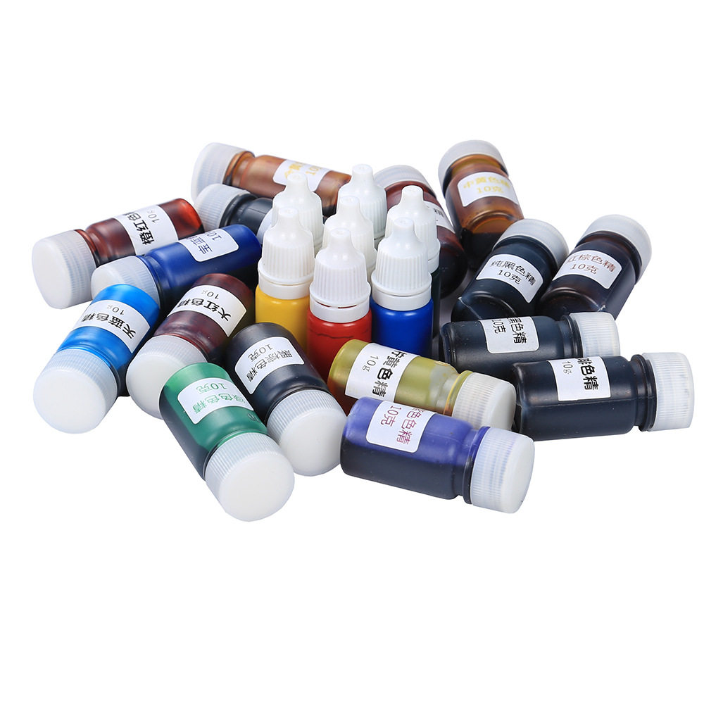 高浓度色精水晶晶滴油漆用晕调色实色梦幻实木色精