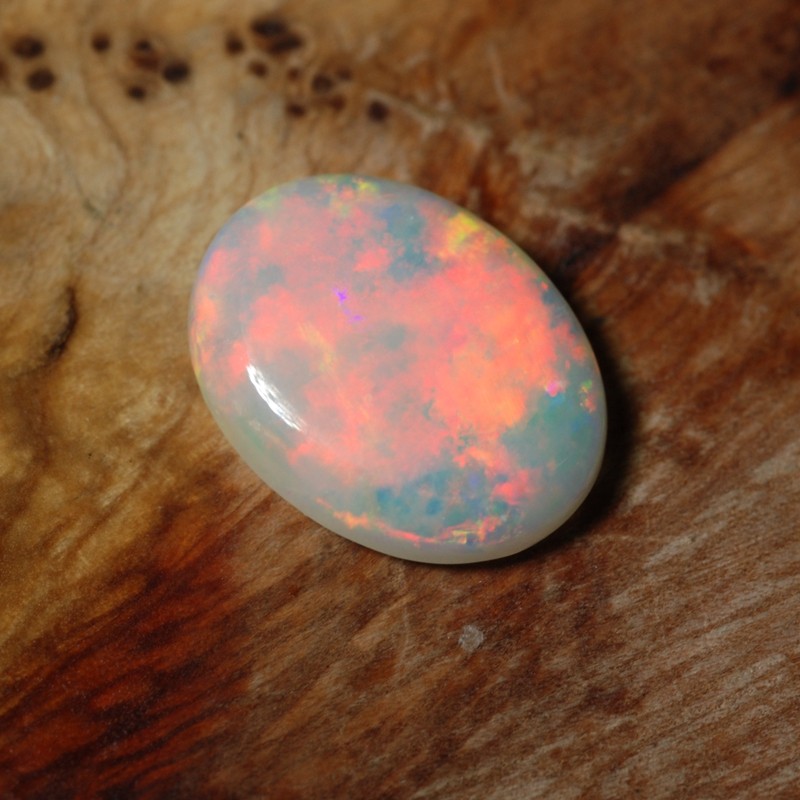 欧泊澳大利亚天然白欧珀戒面澳宝1ct月光石定制彩色其他