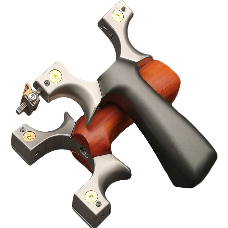 弹弓正品惊雷高精度大威威力440c扁皮不锈钢钛合金飞镖