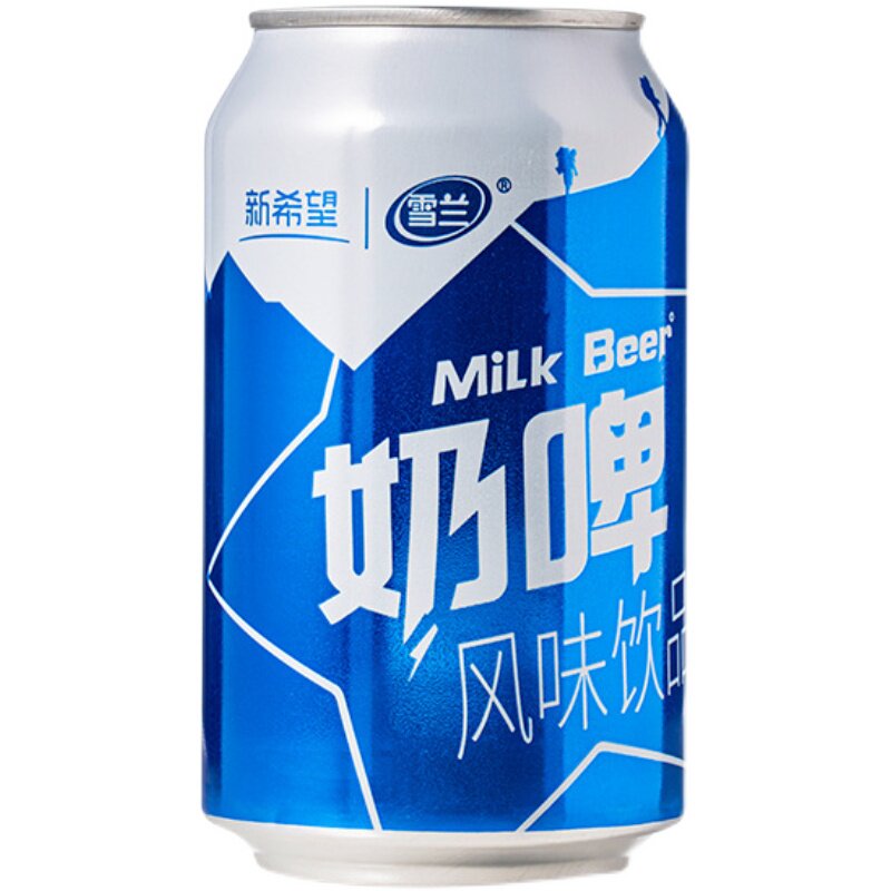 新希望雪兰奶啤12罐整箱乳酸菌饮料含乳饮料