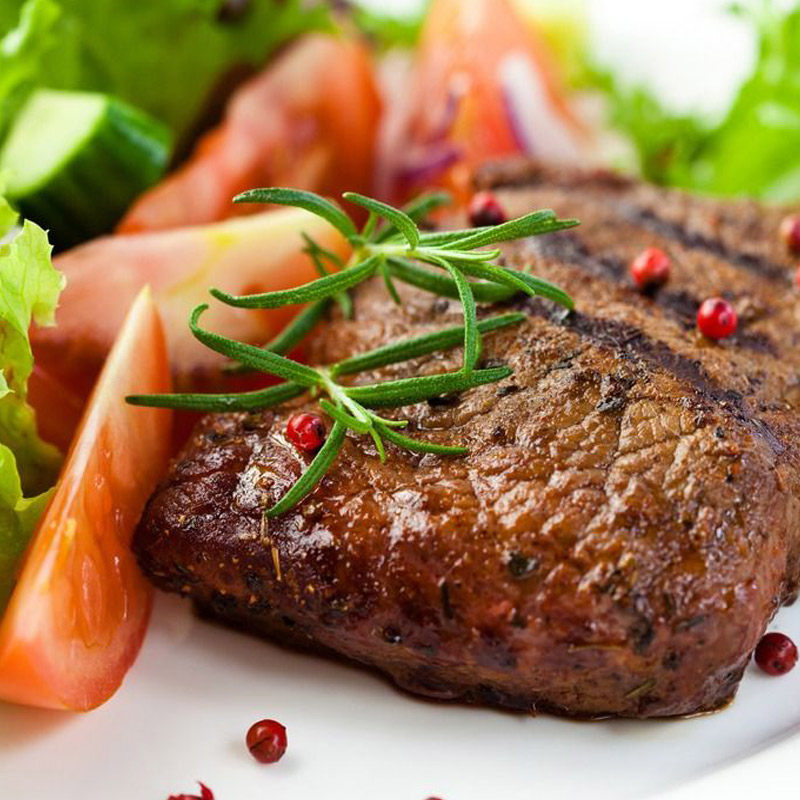 联豪嫩肩牛排单片肉生牛扒牛肉150g西餐厅品质含黄油酱料