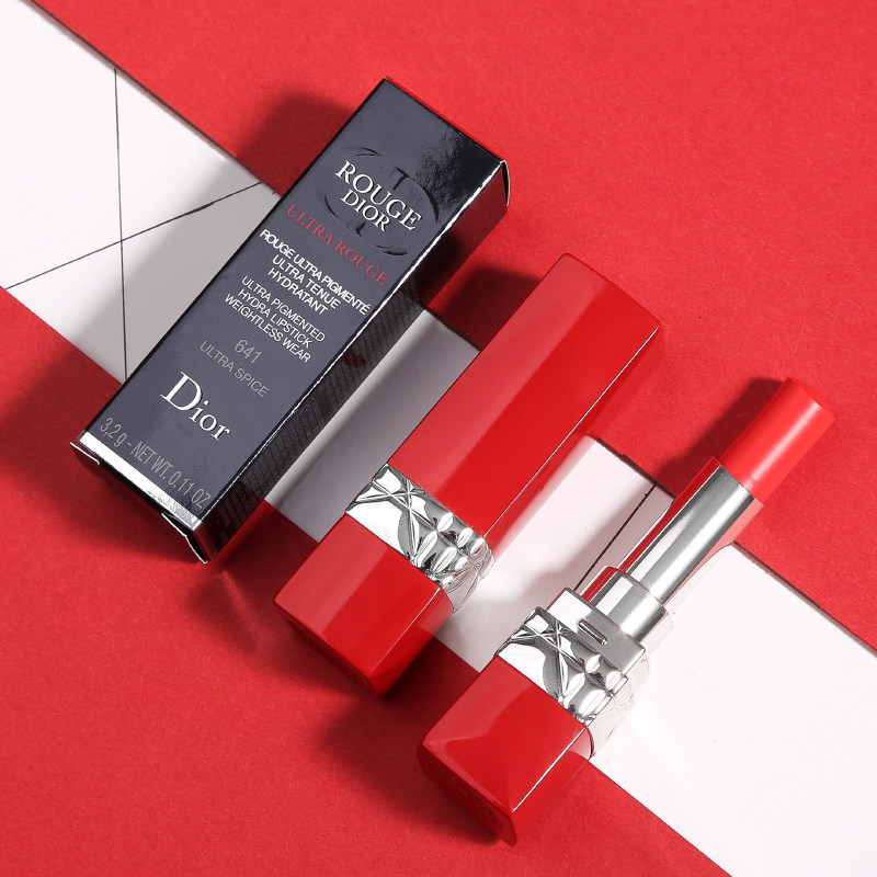 dior迪奥秋季限量红管口红唇膏哑光唇膏