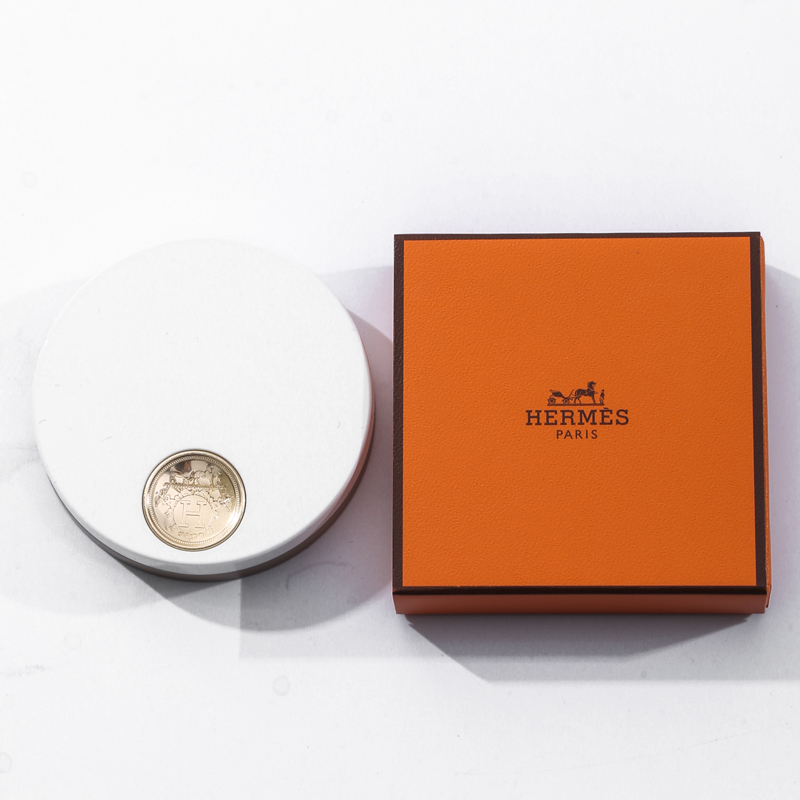 hermes爱马仕2021限定浮雕logo高光glodsmith香槟金提亮唇膏