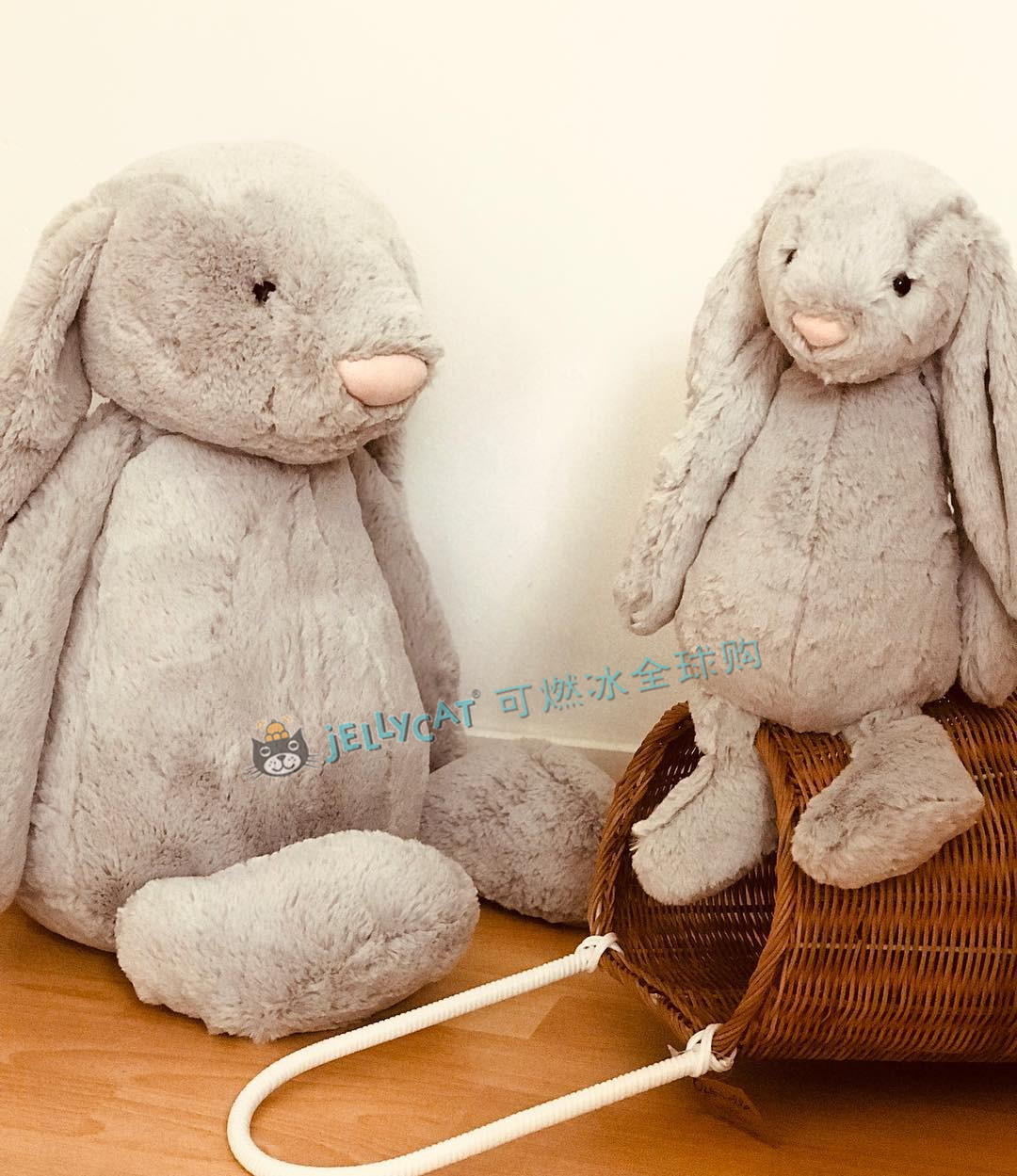 英国Jellycat Bashful Bunny 邦尼兔子毛绒玩具公仔 苏瑞王源同款