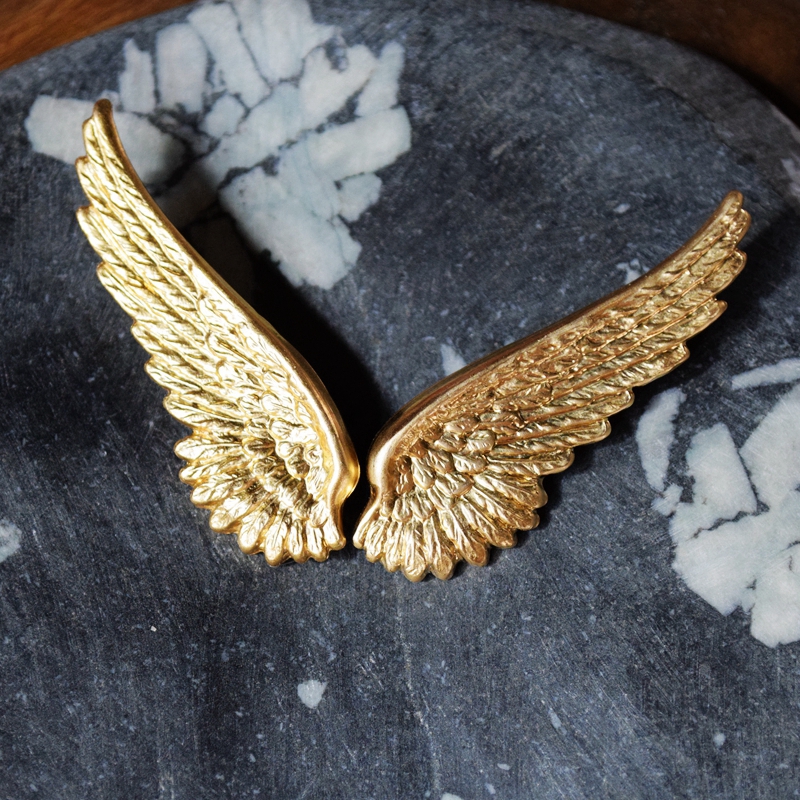 贝玛帅气羽翼翅膀时尚潮男男女复古徽章胸针胸针