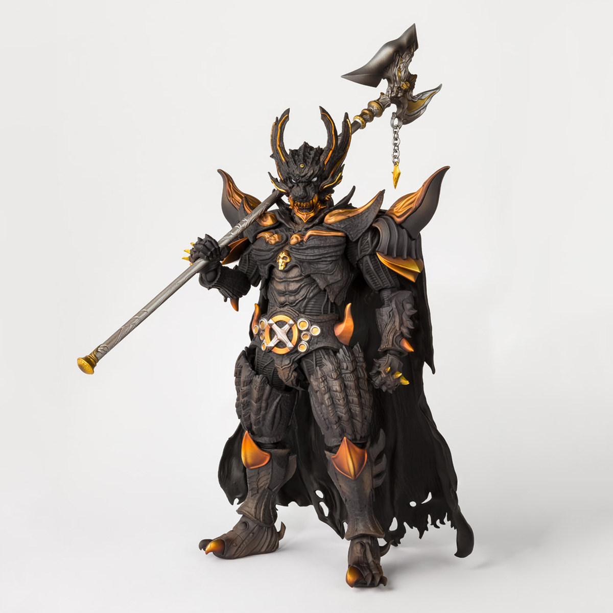 牙狼暗黑黑骑士铠传kiba魔戒骑士日版万代shf手办