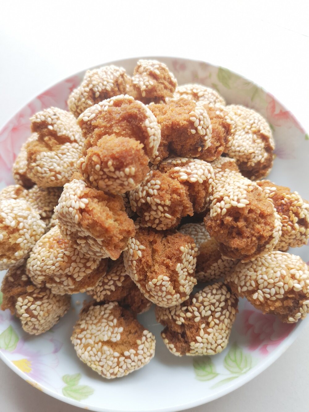 开口笑李大同大同老三怀旧传统小吃点心下午茶零食中式糕点