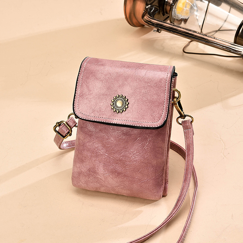 装放手机包女斜挎包2019新款韩版潮个性迷你夏季小包包双层手机袋