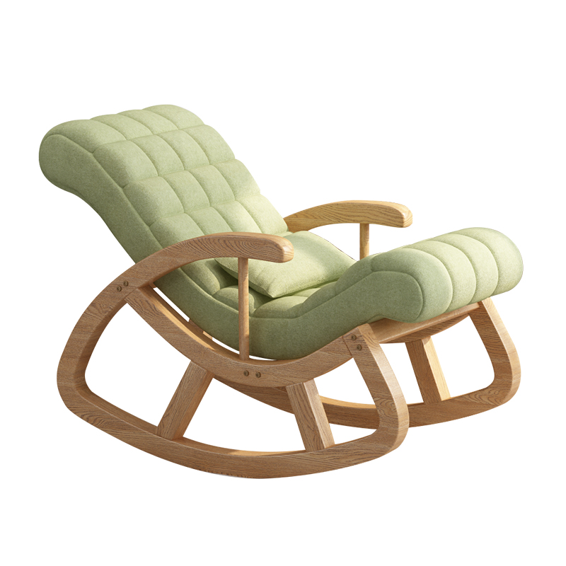 实木摇椅逍遥椅成人北欧躺椅午睡椅阳台懒人沙发中老年人摇摇椅子