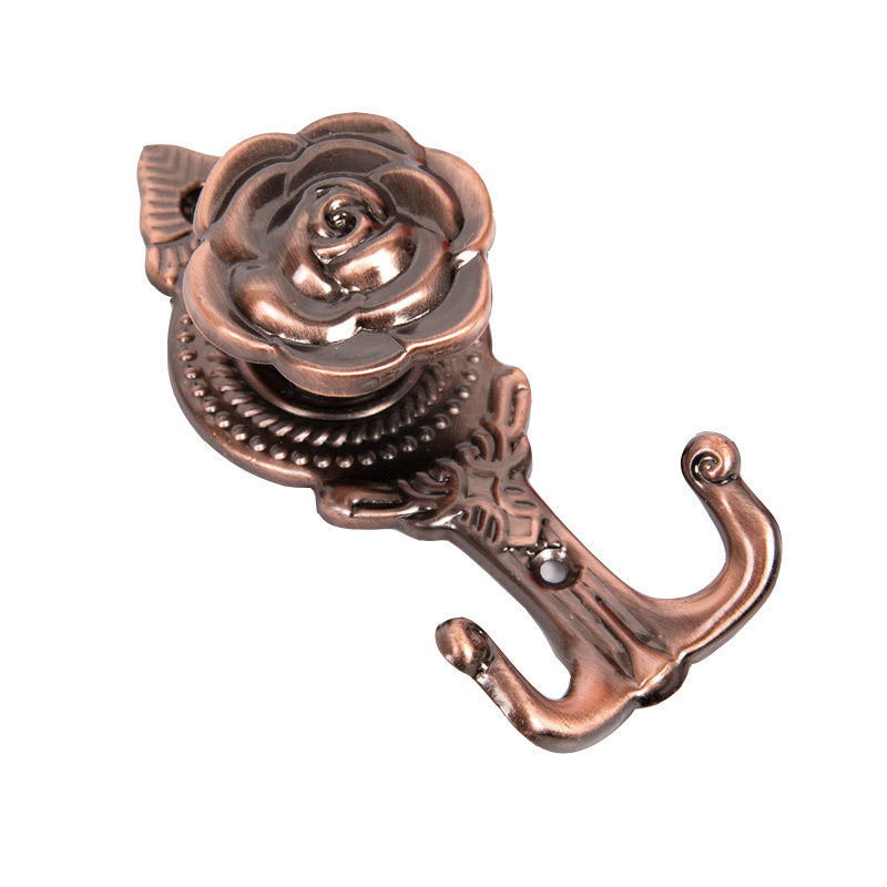 窗帘墙钩壁钩挂钩配件钩子一对金属挂钩