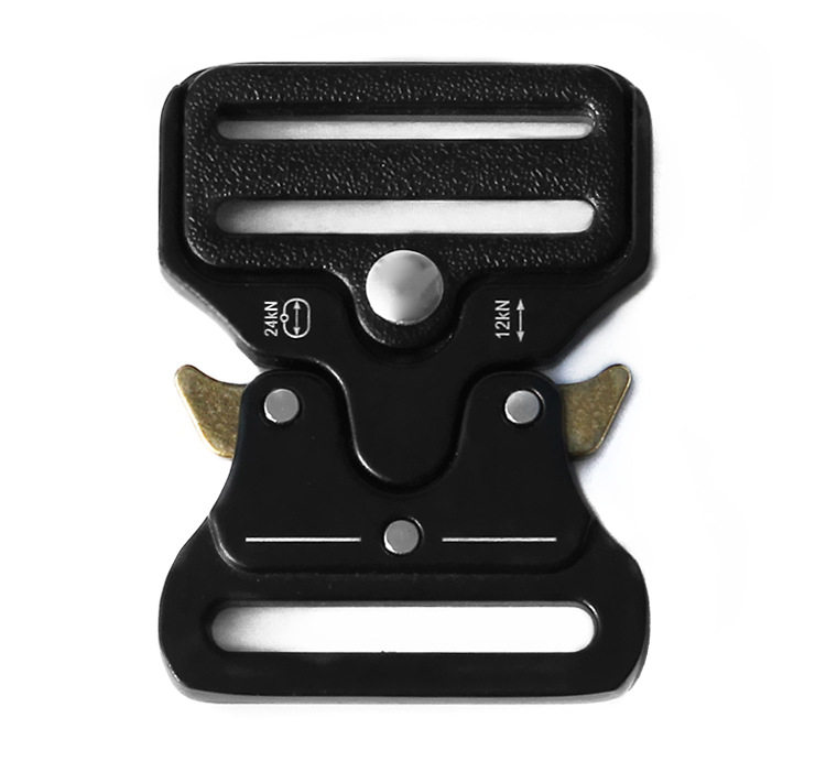 39mm户外眼镜蛇扣头战术腰带带扣金属插扣帆布皮带扣