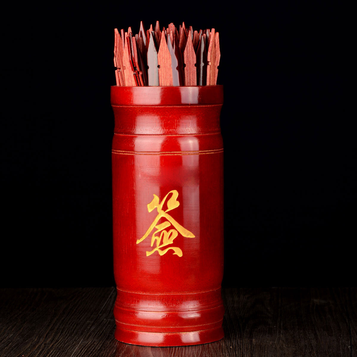 送福阁求签抽签周易签送详解寺庙佛教解签用品摆件