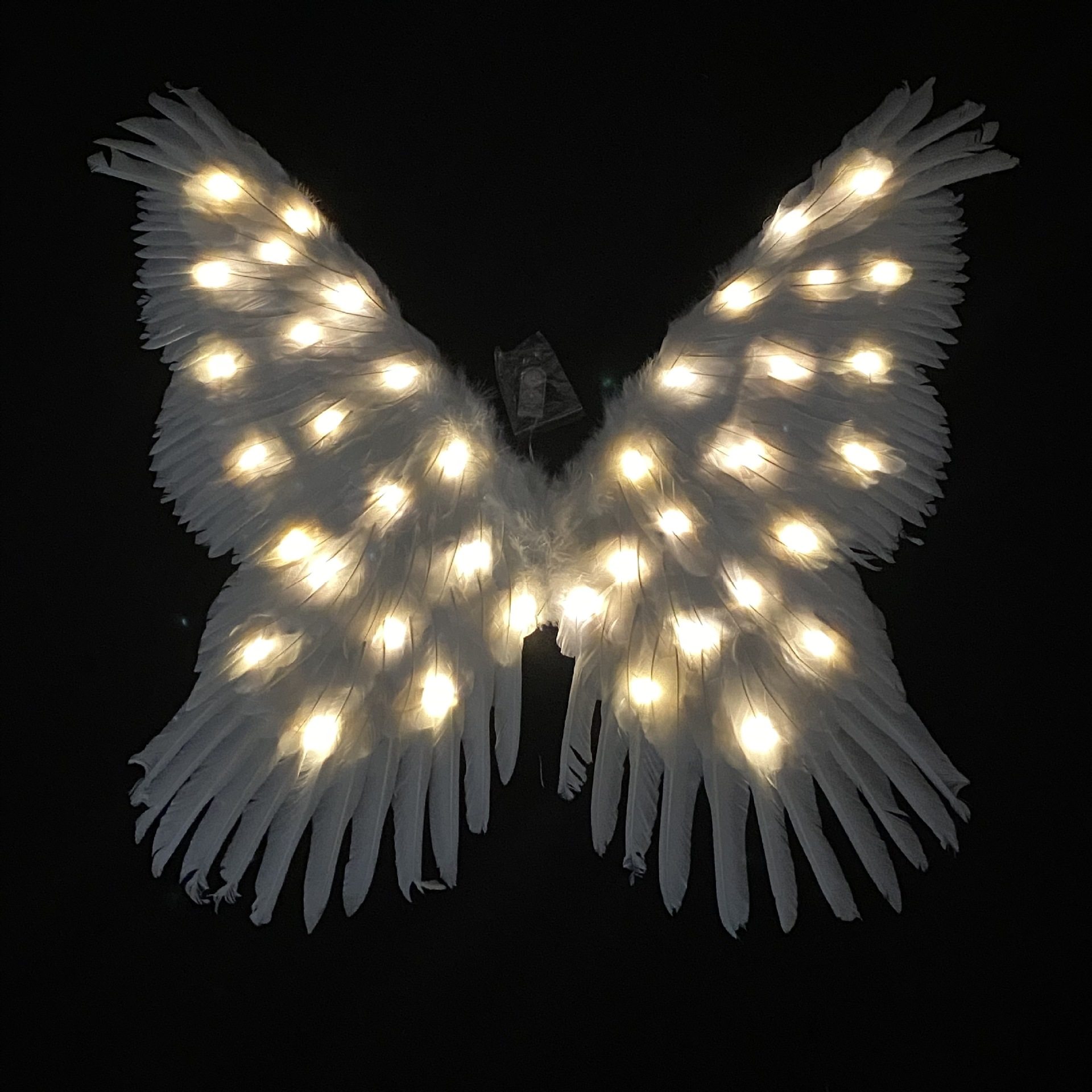 led光源发光羽毛毛天使蝴蝶翅膀奇妙花仙子小仙女翅膀