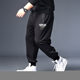 Add fat to increase sports pants men's large size fat fat people loose trendy foot trousers fat spring and autumn casual pants Add fat to increase sports pants men's large size fat fat people loose trendy foot trousers fat spring and autumn casual pants