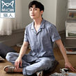 Catman pajamas Men's summer cotton short -sleeved long -sleeved long -sleeved thin -size increase middle -aged dad home service set Catman pajamas Men's summer cotton short -sleeved long -sleeved long -sleeved thin -size increase middle -aged dad home service set